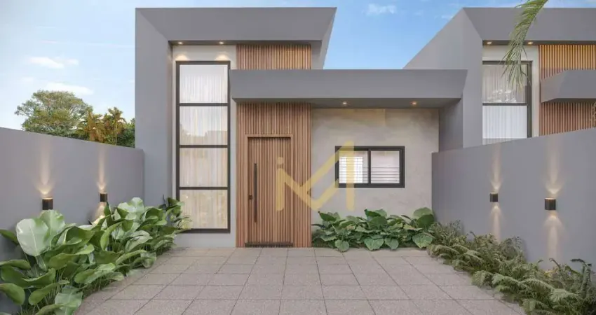 Casa com 1 suíte + dormitórios à venda, 71 m² por r$ 487.000 - tropical 4 - cascavel/pr