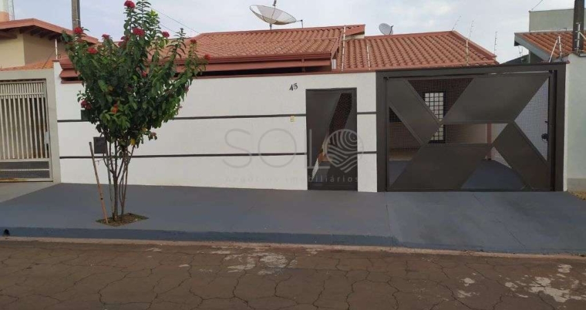 Casa com 3 quartos à venda no Jardim das Flores, Araraquara 