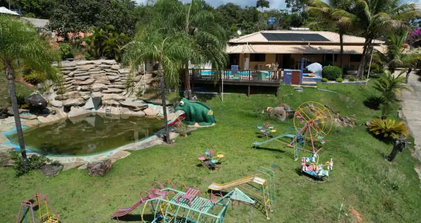 Casa de Luxo à Venda Condomínio Nosso Rancho: 4 Suítes, Lazer Completo e 5.000m²!
