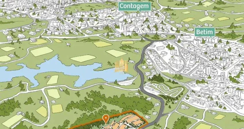 Alphaville betim - lote 360m² por r$341.000,00 - entrada r$50.000,000 + 36x - clube completo