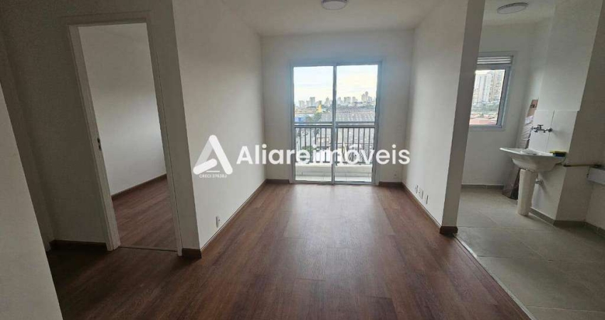 Apartamento c/ 2 quartos, 1 vaga, 44m², à venda no Condomínio Villa Chiarizzi, no bairro Parque da Mooca, por 380.000,00