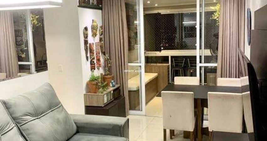 Apartamento c/ 2 quartos, 1 suíte e 1 vaga, 61m², à venda no Condomínio Villa Prates, no bairro Parque da Mooca, por 734.000,00