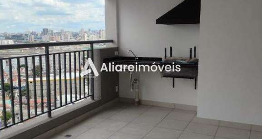 Apartamento c/ 3 quartos, 3 suítes e 2 vagas, 118m², à venda no Condomínio Panorâmico Home Clube, no bairro Vila Prudente, por 1.600.000,00