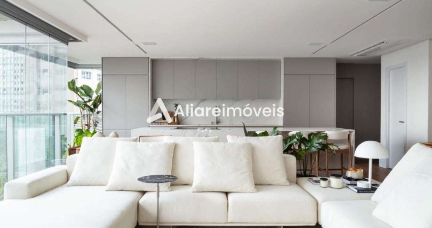 Apartamento c/ 3 quartos, 3 suítes e 2 vagas, 175m², à venda no Condomínio Alameda Jardins, no bairro Jardins, por 7.800.000,00