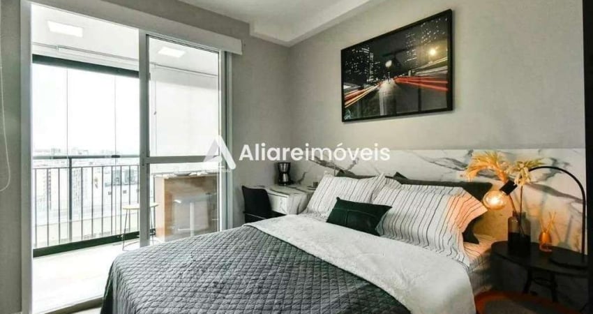 Apartamento c/ 1 quarto, 26m², para aluguel no Condomínio You, Central Park, no Consolação, por 3.200,00
