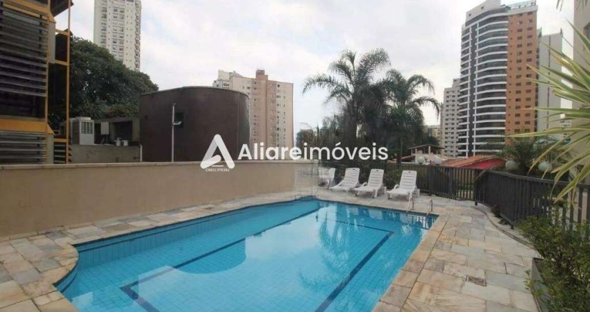 Apartamento c/ 1 quarto e 1 vaga, 38m², para aluguel no Condomínio Edifício Doll Residence, no bairro Santana, por 1.750,00