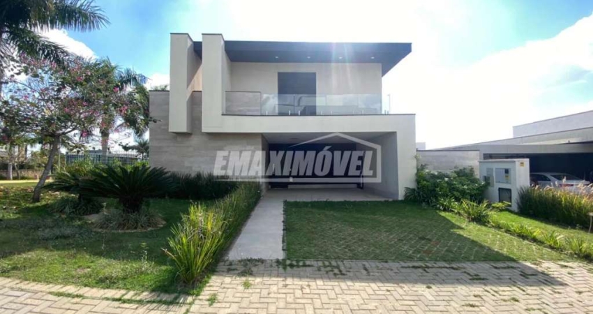 Casa em condomínio fechado com 4 quartos à venda na Rua Júlio Cassola, Quadra H4, 3105, Alphaville Nova Esplanada, Votorantim