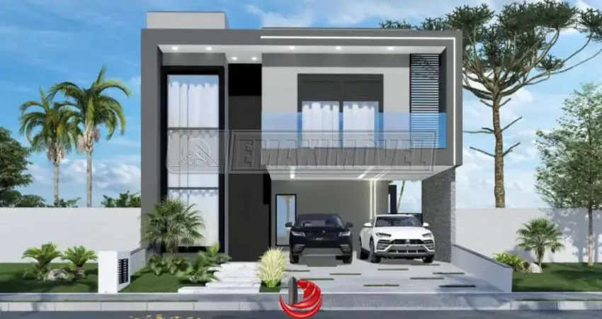 Casa em condomínio fechado com 3 quartos à venda na Rua Padre Lívio Emílio Calliari, Parque Ibiti Reserva, Sorocaba