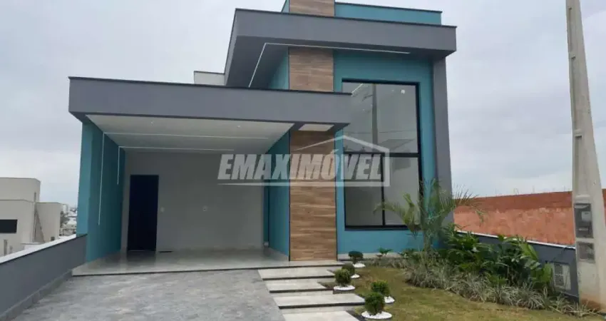 Casa em condomínio fechado com 3 quartos à venda na Avenida Elias Maluf, Wanel Ville, Sorocaba