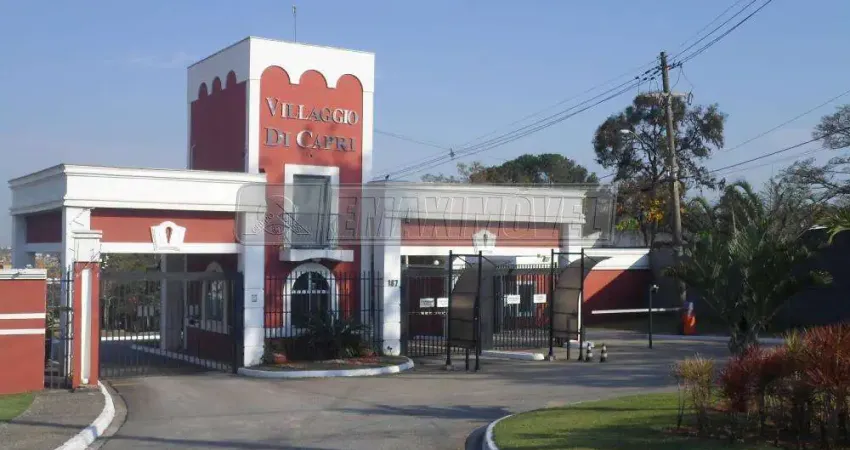 Terreno em condomínio fechado à venda na Rodovia João Leme dos Santos, Loteamento Residencial Villágio Di Capri, Votorantim