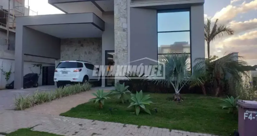 Casa em condomínio fechado com 3 quartos para alugar na Rua Júlio Cassola, Quadra F, 3105, Alphaville Nova Esplanada, Votorantim