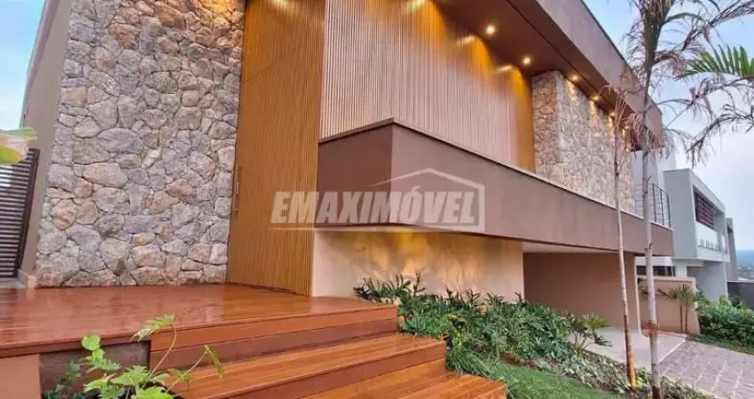 Casa com 4 suítes no alphaville nova esplanada 2 em votorantim/sp