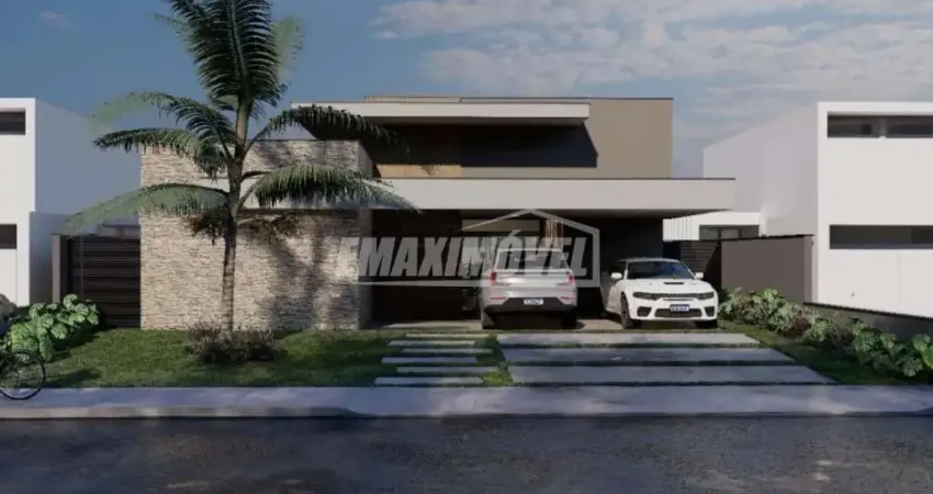 Casa em condomínio fechado com 4 quartos à venda na Rua Júlio Cassola, Quadra V3, Alphaville Nova Esplanada, Votorantim