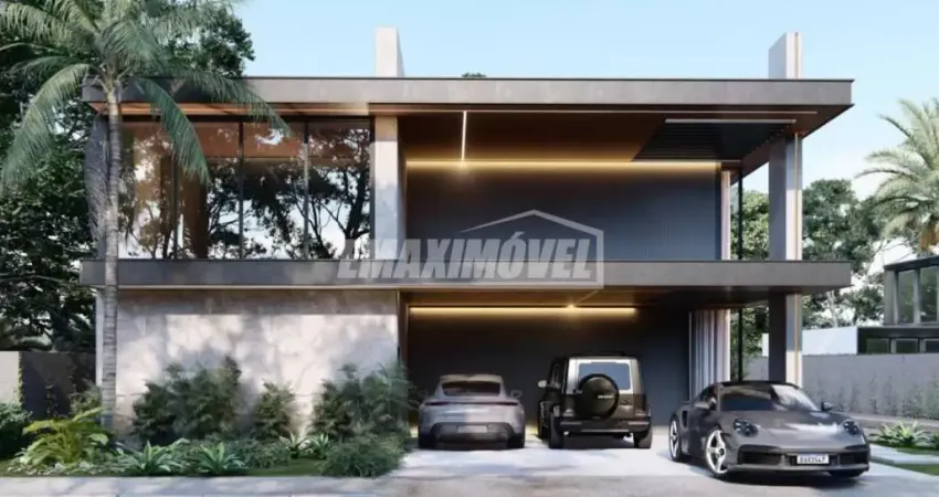 Casa em condomínio fechado com 4 quartos à venda na Rua Júlio Cassola, Quadra S, Alphaville Nova Esplanada, Votorantim