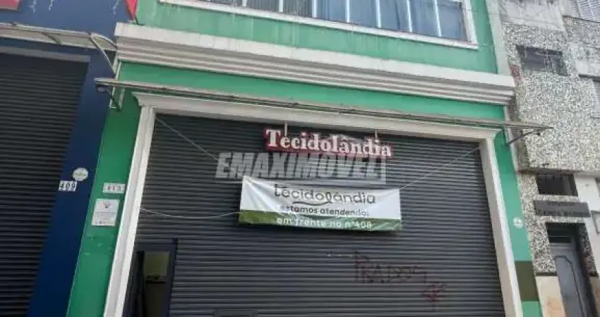 Salão comercial com 2 andares para locação no centro de sorocaba
