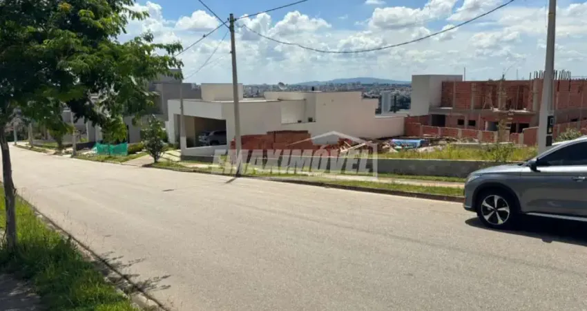 Terreno em condomínio fechado à venda na Rua Plínio de Almeida, Quadra C, Jardim Vila São Domingos, Sorocaba