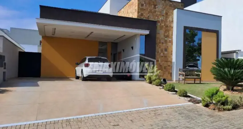 Casa em condomínio fechado com 4 quartos à venda na Rua Júlio Cassola, Quadra G4, 3105, Alphaville Nova Esplanada, Votorantim