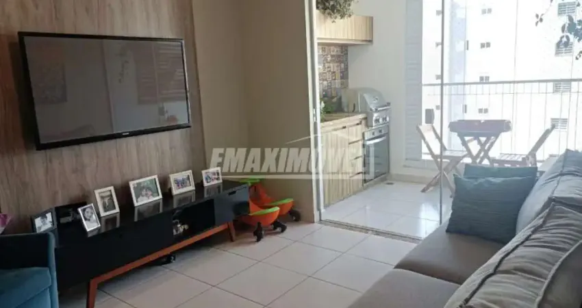 Apartamento com 3 quartos sendo 1 suíte e 2 vagas - parque campolim