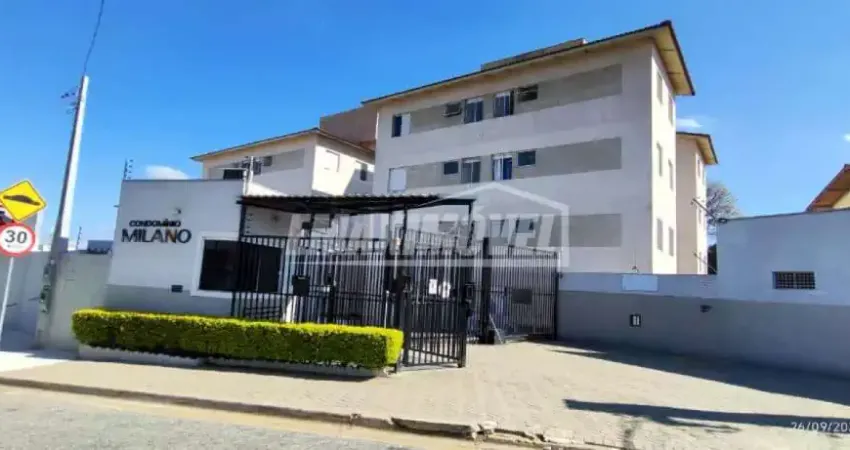 Apartamento á venda com 2 quartos no residencial milano em sorocaba-sp