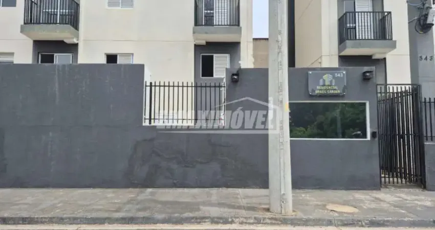 Apartamento  térreo á venda com 2 quartos no brasil garden no jardim brasilândia em sorocaba-sp