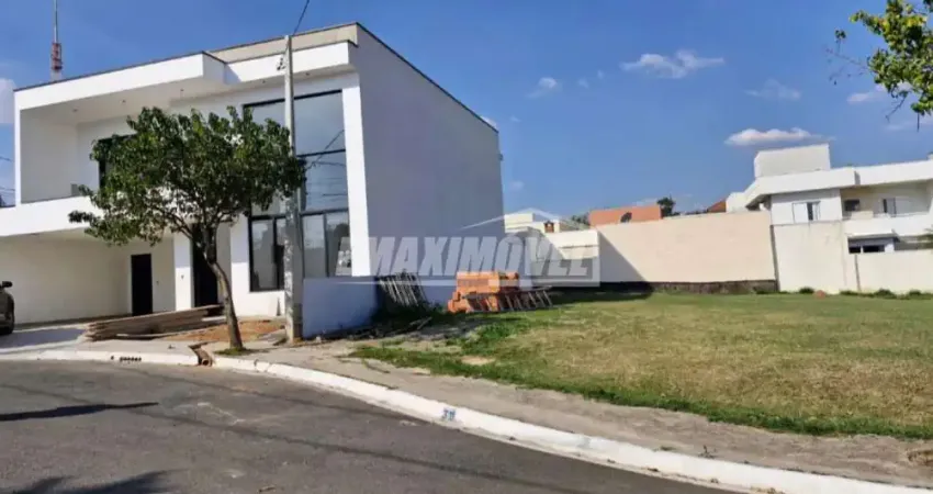 Terreno á venda com 272,42 m² no residencial villazul em sorocaba-sp