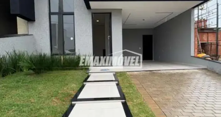 Casa á venda com 3 quartos sendo 1 suíte no condomínio residencial reserva ipanema fase 2 em sorocaba-sp