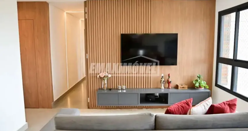 Apartamento á venda com quartos sendo 3 suítes no avant garde no  parque campolim em sorocaba-sp