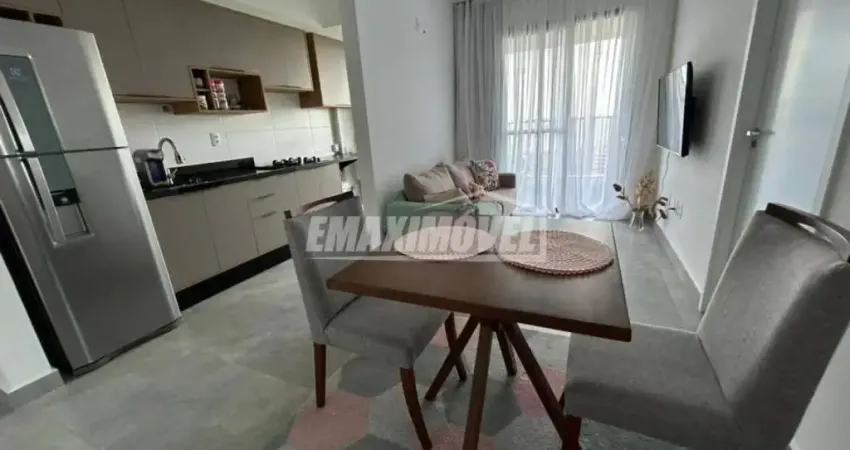 Apartamento mobiliado - edifício biarritz - parque campolim, sorocaba/sp