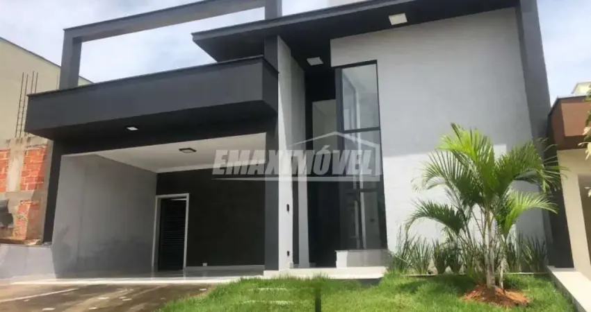 Casa á venda com 3 quartos sendo 3 suítes no condomínio ibiti reserva em sorocaba-sp