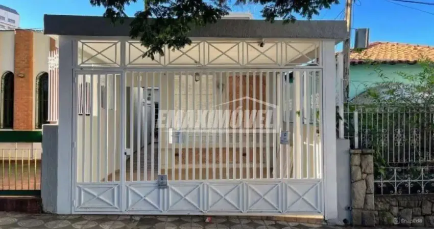 Casa térrea com 4 dormitórios sendo 1 suíte - Centro - Sorocaba/SP