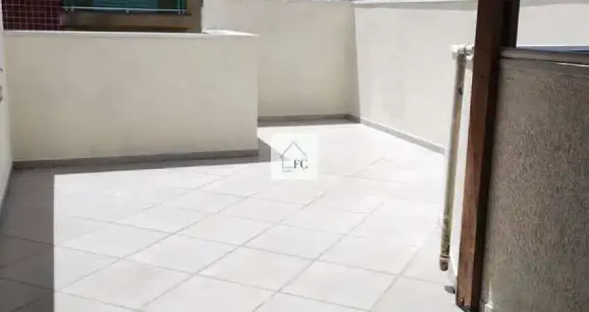 Apartamento com cobertura em santo andré, 73 m², 2 andares, 2 quartos e 1 vaga