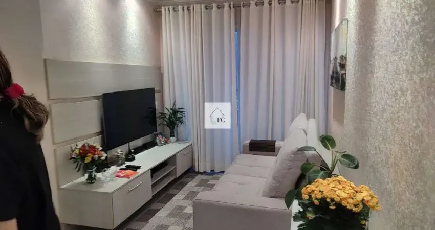Apartamento á venda villagio postiglione, 78 m², 3 dormitorio, 2 vagas, varanda