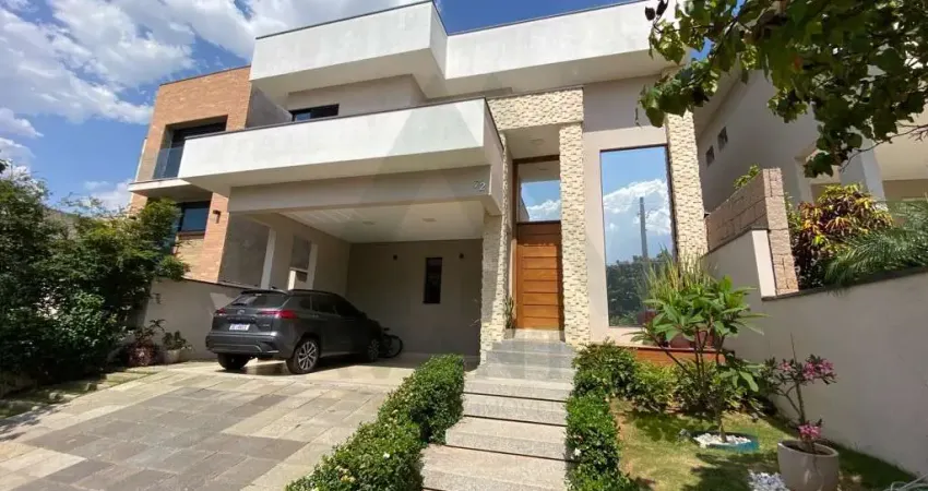 Essa linda casa está à venda condomínio Swiss Park, em Campinas.