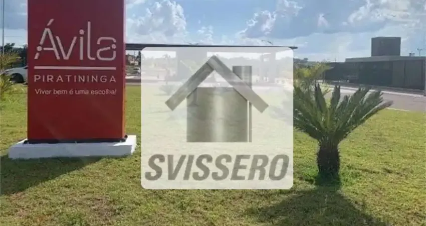 Terreno em condomínio fechado à venda na Avenida Poeta Manoel da Silva Julião, Residencial Ávila Piratininga, Piratininga