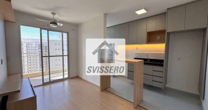 Apartamento RNI Nações Unidas com 2 dormitórios, completo em armários