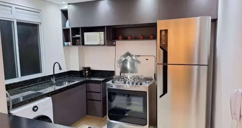 Apartamento com 2 dormitórios à venda, 42 m² por r$ 250.000,00 - parque das nações - bauru/sp
