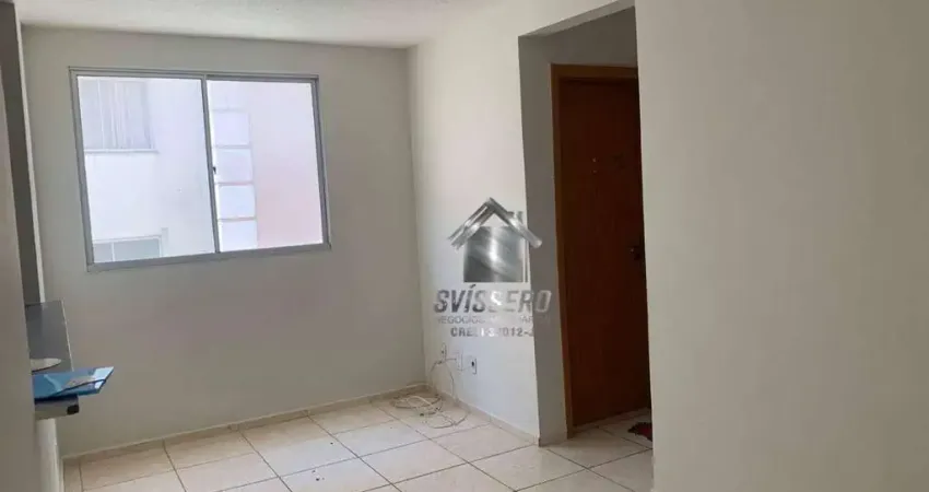 Apartamento com 2 dormitórios à venda, 46 m² por r$ 191.000 - jardim estrela d alva - bauru/sp
