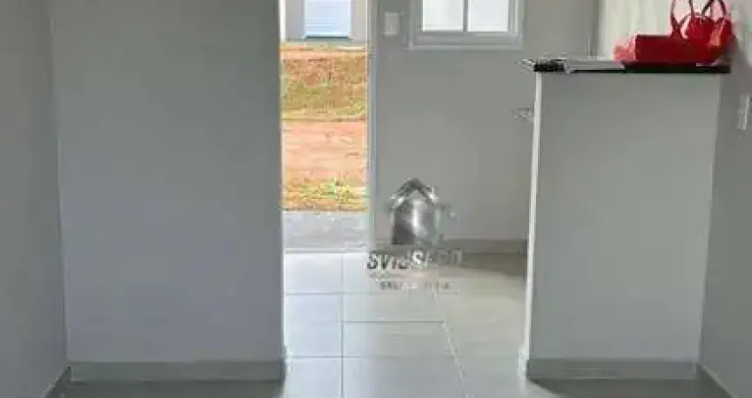 Casa com 2 dormitórios para alugar, 44 m² por r$ 950/mês - vargem limpa - bauru/sp