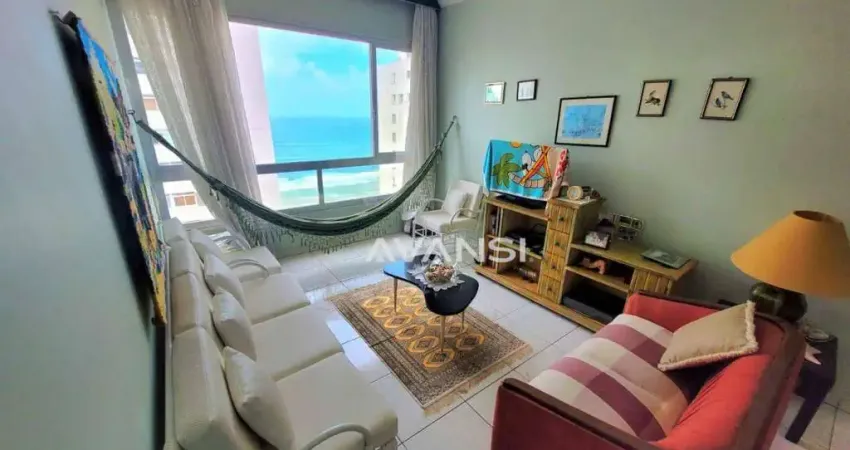 Apartamento praia Pitangueiras Edifício Gemini I com 2 dormitórios à venda, 88 m² por R$ 636.000 - Centro - Guarujá/SP