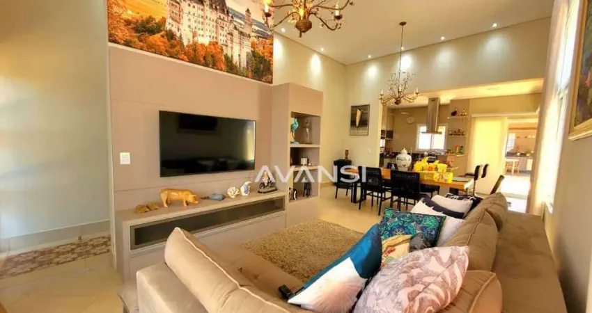 Casa Condomínio Fechado Imigrantes com 3 dormitórios à venda, 180 m² por R$ 1.380.000 - Residencial Imigrantes - Nova Odessa/SP