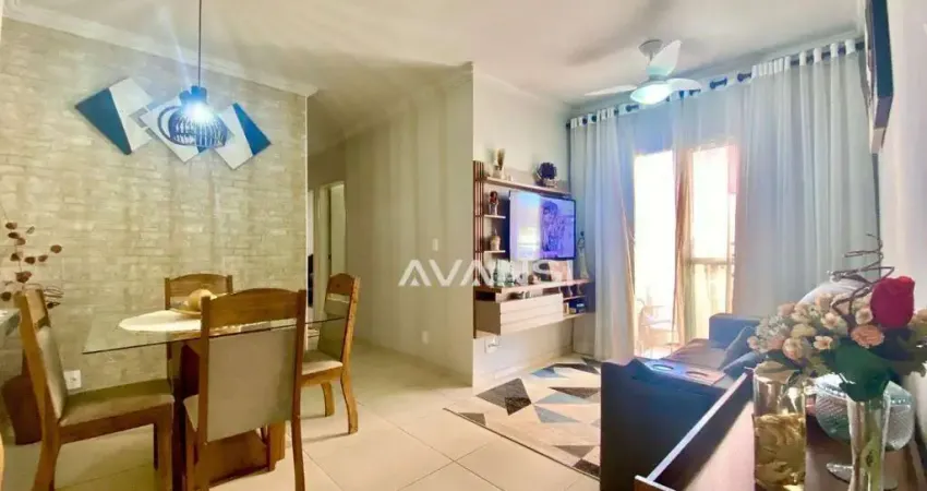 Apartamento Villa Real Residencial com 2 dormitórios à venda, 58 m² por R$ 270.000 - Jardim Bela Vista - Americana/SP