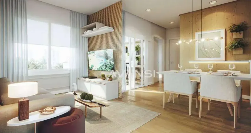 Apartamento Reserva Santa Barbara com 2 dormitórios à venda, 54 m² por R$ 349.900 - Reserva Centenária - Santa Bárbara D'Oeste/SP
