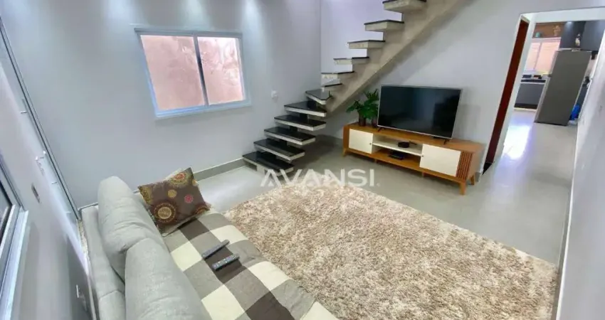 Sobrado com 3 dormitórios à venda, 174 m² por R$ 720.000,00 - Vila Belvedere - Americana/SP