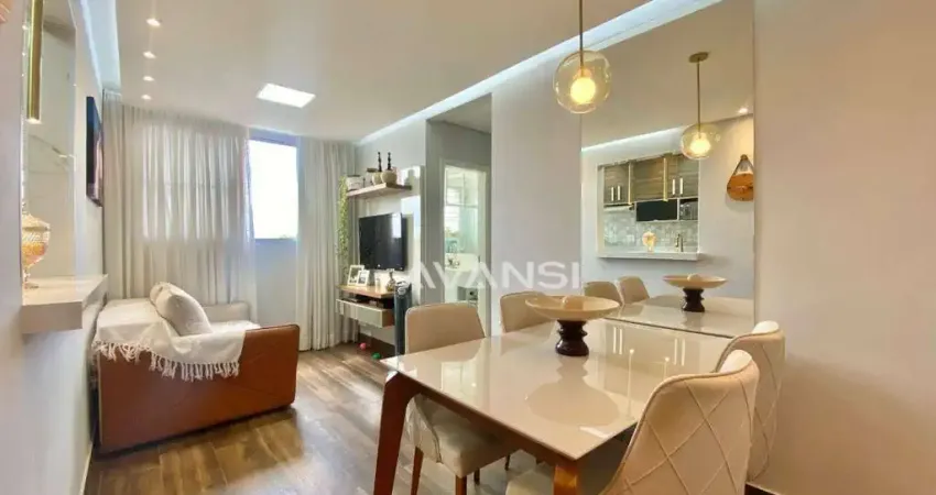 Apartamento Condomínio Spazio Azzurro com 2 dormitórios à venda, 50 m² por R$ 249.100 - Catharina Zanaga - Americana/SP