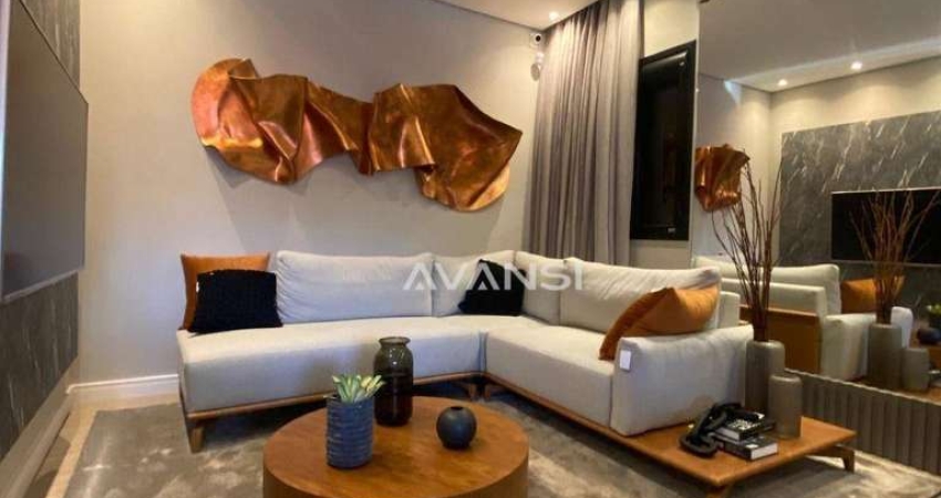 Apartamento One Home Residence com 3 dormitórios à venda, 82 m² por R$ 686.000 - Parque Universitário - Americana/SP