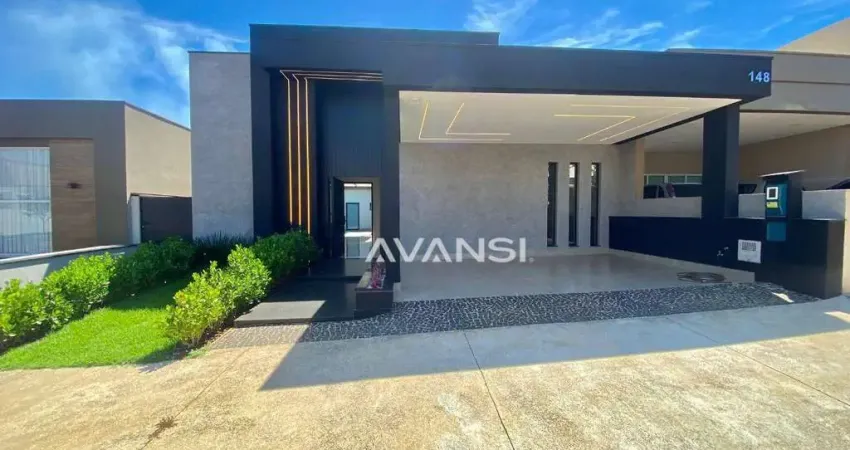 Casa Condomínio Fechado Pau Brasil com 3 dormitórios à venda, 221 m² por R$ 2.250.000 - Parque Nova Carioba - Americana/SP