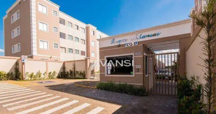 Apartamento Residencial Parque Arkansas com 2 dormitórios à venda, 50 m² por R$ 219.450 - Chácara Letônia - Americana/SP