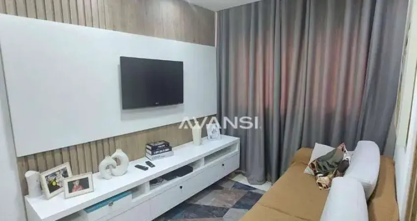 Apartamento Edifico Av. da Saúde com 2 dormitórios à venda, 56 m² por R$ 395.000 - Vila Nossa Senhora de Fátima - Americana/SP