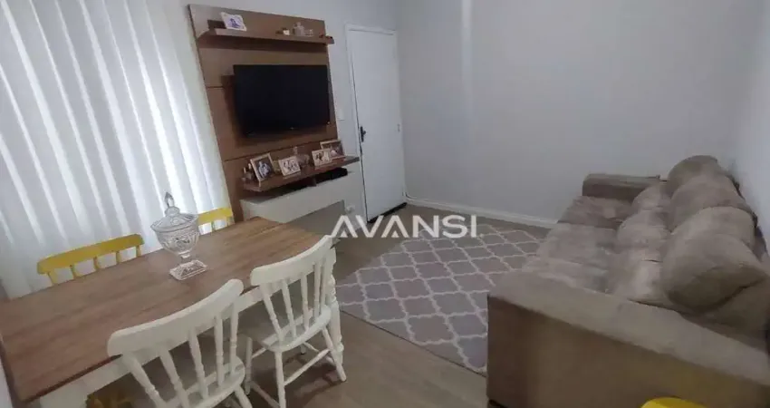Apartamento Edifico Daniza ao lado do Supermercado São Vicente com 2 dormitórios à venda, 49 m² por R$ 200.000 - São Vito - Americana/SP