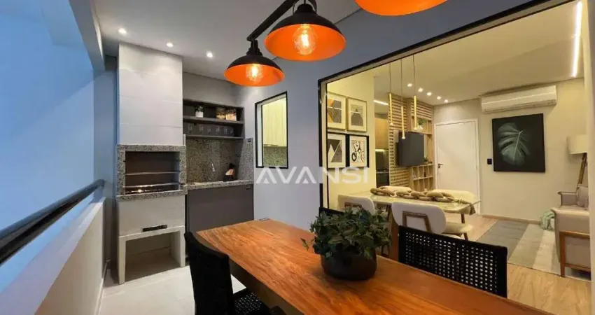 Apartamento Multview Residence com 2 dormitórios à venda, 57 m² por R$ 349.900 - Centro - Santa Bárbara D'Oeste/SP